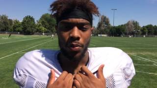 Buffzone interviews CU Buffs safety Tedric Thompson [upl. by Syck193]