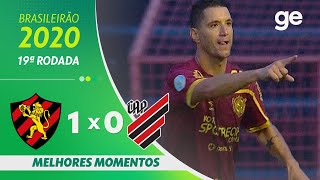 SPORT 1 X 0 ATHLETICOPR  MELHORES MOMENTOS  19ª RODADA BRASILEIRÃO 2020  geglobo [upl. by Christan]