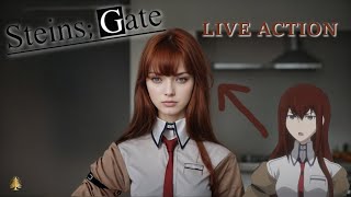 SteinsGate  Live Action by AI [upl. by Lalitta]