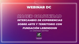 El arte de los textiles como patrimonio  Ciclo Webinar DC [upl. by Henri923]