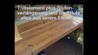 Treppenrenovierung mit Vinylstufenelementen für Selbermacher [upl. by Randy]