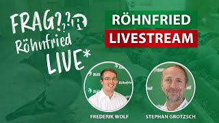 Frag Röhnfried  mit Stephan Grotzsch und Frederik Wolf vom 26092024 [upl. by Eineeuq]