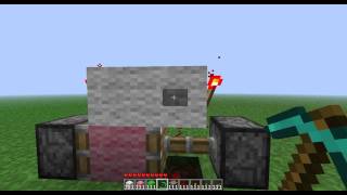 Minecraft 173  T Flipflop using Pistons [upl. by Avla]