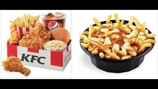 GÀ RÁN KFC POUTINE  Đặc Sản Canada [upl. by Ahselat]