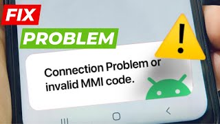 Fix Connection problem or invalid MMI code Error [upl. by Dib]