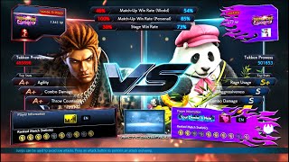 Panda TGO VS Eddy Gordo TGO  Tekken 7  Online Ranked Matches  Tekken 7 Gameplay 613 [upl. by Corny]