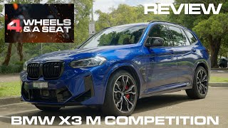 Ultimate Luxury Performance SUV  2022 BMW X3 M Competition Review [upl. by Schroeder520]