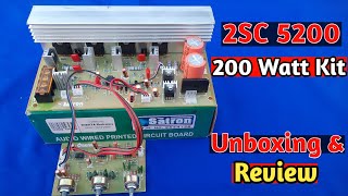 2SC 5200 200 Watt Amplifier Kit Unboxing  2sc 5200 2sa 1943 Amplifier  Ttc 5200 tta 1943 [upl. by Pence592]