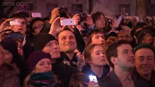 London Fireworks 2013 with Music and Sound Bites of 2012 Mix  New Year Live  BBC One [upl. by Neelasor133]