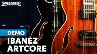 Ibanez Artcore Expressionist AS93BC amp AG95K A Sonic Showcase [upl. by Erreip]