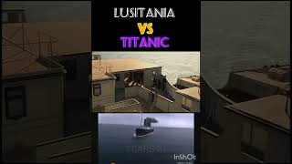 lusitania vs titanic britannic titanicmoment titanic lusitania [upl. by Beberg]