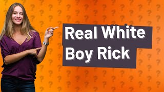 Who is the real Rick from White Boy Rick [upl. by Anelliw774]