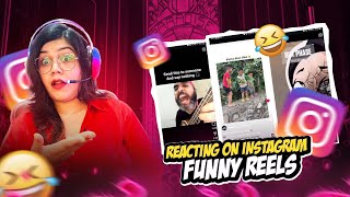 Instagram Funny Reels And Memes 😂😂  Reaction Bindass Laila [upl. by Kinson]