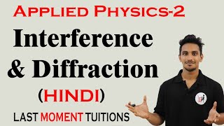 Introduction to Interference and Diffraction  Applied Physics 2 in Hindi [upl. by Blim470]