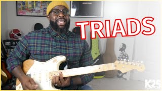 Want to Use Triads in RampB Watch This Intermediate Guitar Lesson [upl. by Nolyak360]