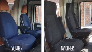 Neue Sitze im Fiat Ducato 244 Camper Sportscraft S51 [upl. by Hightower]