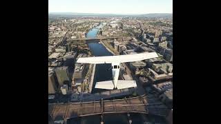 Glasgow Return microsoftflightsimulator aviation glasgow shorts scotland cessna upclose [upl. by Hailahk94]