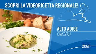 Alto Adige la ricetta dei canederli con speck [upl. by Cerf]