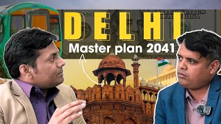 Delhi Master plan 2041 active soon  delhi master plan 🛣️ [upl. by Acinemod]