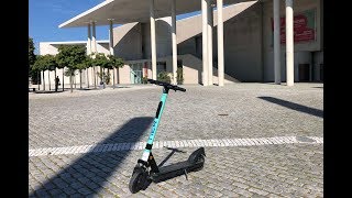 TIER Scooter in Bonn Germany  FIRST RIDE  Review FREE RIDE coupon inside [upl. by Enimsay]