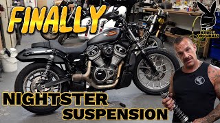 2024 Nightster gets REAL suspension  Kruesi Vlog 122 [upl. by Hayyim]