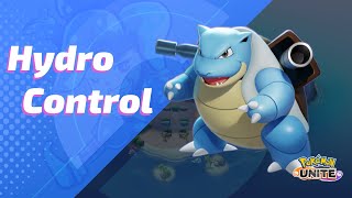 Hydro Control with Blastiose featuring HepodixUNITE in Pokemon Unite [upl. by Ahsian552]