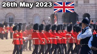 Just Incredible You Shouldnt Miss This Trooping the Colour REHEARSAL 2023 [upl. by Adliw457]