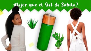 GEL DE NOPAL para el CABELLO AFRO Mejor que el Gel de Aloe Vera🤔 [upl. by Wildermuth403]