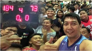 LOOK Allan Caidic hits 46 threepointers scores 142 in Ilocos fun game [upl. by Zea]