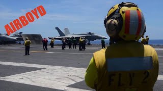 Flight Operations USS John C Stennis CVN74 [upl. by Ennad]