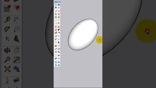 Sketchup 3D Egg easy lesson sketchups cadclass sketchup egg [upl. by Eiramait]