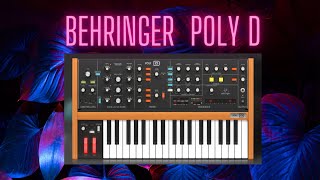 Behringer Poly D sound demo [upl. by Esinart]