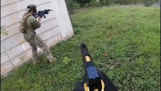 El sprint de mi vida🏃🏼‍♂️Airsoft Gameplay [upl. by Nikolos]