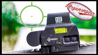 EOTech EXPS20 Green Reticle Holographic Optic Review Better Than Red [upl. by Eiderf]