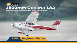 Explore the Skies with the Realistic 1500mm Cessna182 SkylaneA Classic STOL RCPlane for Beginners [upl. by Lody]