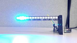 NeoPixel Knight Rider Arduino Demo [upl. by Nelhsa]