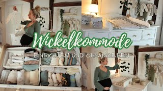 Wickelkommode organisieren  Tipps  Ikea Hemnes [upl. by Llekim78]