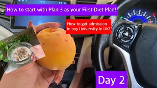 Day 2  Weight loss diet plan 3What I eat in a day to lose 25kgs by Aleezay ReviewsDaily Vlog [upl. by Rats]