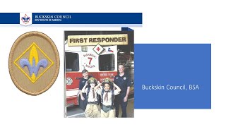 Webelos First Responder Buckskin Council [upl. by Aserehtairam8]