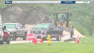 Okeechoboee County residents fill up sandbags ahead of Hurricane Milton [upl. by Arabeila]