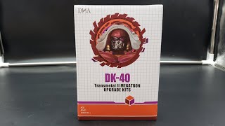 DNA Design DK40 Transmetal 2 Megatron Upgrade Kit [upl. by Trenna]