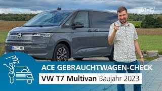 VW T7 Multivan im ACE GebrauchtwagenCheck [upl. by Adia]