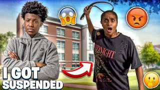 I GOT SUSPENDED FROM SCHOOL PRANK ON KINIGRA 😱😱😱 [upl. by Enyale]