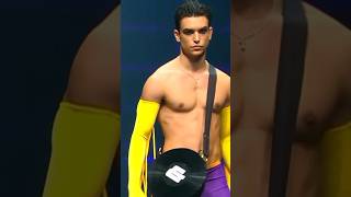 Bold and colorful men’s swimwear MRampG Design runway show [upl. by Hough190]