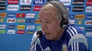 Argentina Coach Sabella downplays Messis criticism [upl. by Nuy]