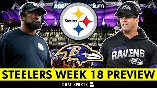 Steelers Week 18 Preview Keys To Victory vs BAL amp Score Prediction  Is Pittsburgh Playoff Bound [upl. by Moreta694]