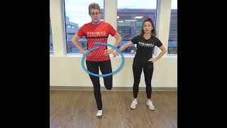 Hip Drop Test For Cyclists  Test Your Glute Strength shorts [upl. by Yelak]