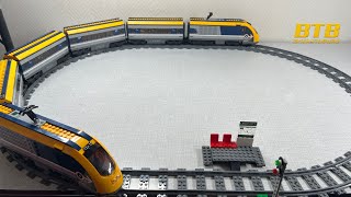 Lego City 60197 Passenger Train Speed Build and Unboxing [upl. by Llehsor625]