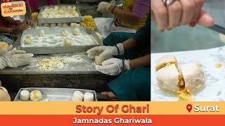 Most Epic Mithai Making India  Shah Jamnadas Ghari  Indian Street Food [upl. by Akieluz]