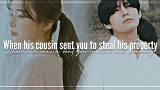 • Taehyung oneshot 2k special •  When his cousin sent you to steal his property [upl. by Azarria]